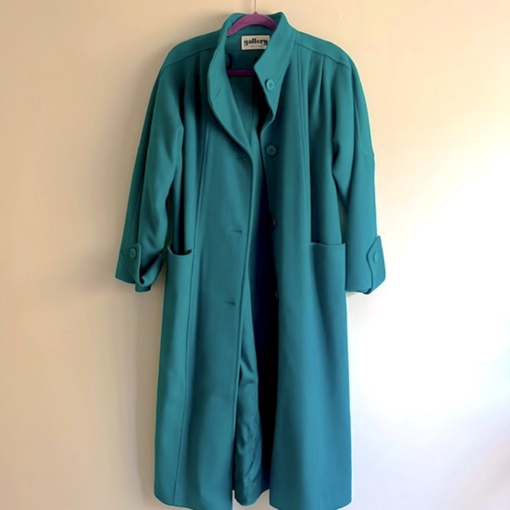 Vintage Gallery USA 100% pure wool pea coat- union made